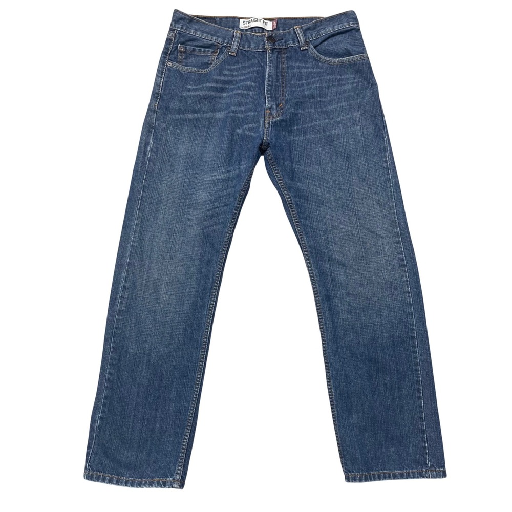 Levi's 505 Straight Fit Jeans Men's 33x30 Medium Wash Denim Classic Workwear